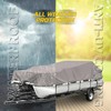 Seal Skin Heavy Duty Trailerable Pontoon Boat Cover, Fits 22