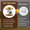 Whipped Grass-Fed Beef Tallow & Raw Honey Moisturizer, Unscented, 4