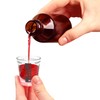 Kolder Mini Measure Heavy Glass, 20-Incremental Measurements Multi-Purpose Liquid and
