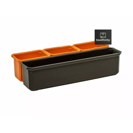 For Ridgid Long Bin for RIDGID 2.0 Pro Gear System Half Organizer (BIN ONLY)