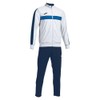 Joma Men's Victory Tracksuit, White/Navy, XL, White/navy blue