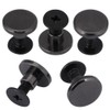 Wytino Brass Rivet, 20sets Rivet Buttons Press Studs Brass Flat