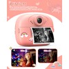 Children's Camera Instant Camera for Girls and Boys Aged 3-12
