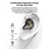 keephifi TRZR Earphones in Ear Monitor, Wired Headphones Super Bass