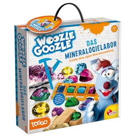 Lisciani - WOOZLE GOOZLE - The Mineralogy Laboratory - Discovery of Minerals - Educational Science Game - Rocks and Crystals - For Children from 8 Years