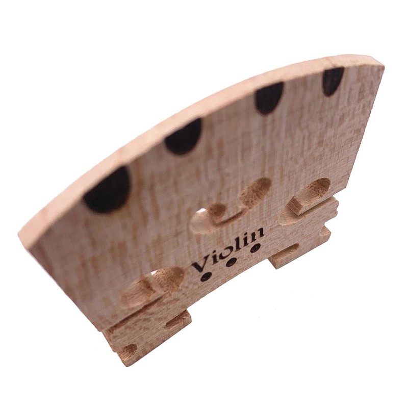 TUOREN 2pcs Violin Bridge 4/4 Full Size Fine Grade Maple
