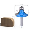 Edging Router Bit 1/4 Inch Shank Corner Rounding Edge Forming