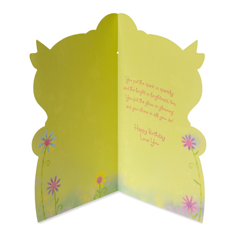 American Greetings Birthday Card for Girl (Unicorn)