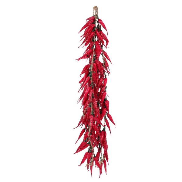 Operitacx Artificial Pepper Fake Vegetable String Artificial Peppers Mexican Kitchen