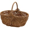 Daikai 73763 Balt PE Willow, One Handle Oval, Light Brown,