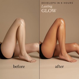 Self Tanner Mousse - USA Made with Natural & Organic Ingredients, Self Tanning Mousse Foam for Ultra Dark Fake Tan, Non Toxic Sunless Tanner for Darkest Streak Free Finish & Natural Looking Tan