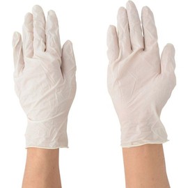 川西 Industrial Natural Rubber Ultra Thin Gloves Powder with 100 Piece # 2031 Natural Large