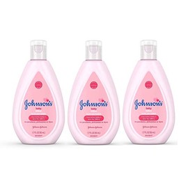 Johnson's Baby Lotion Travel Size 1.7 oz (50ml) - Pack of 3