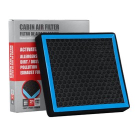 CF11182 Cabin Air Filter with Nutshell Activated Carbon Compatible with Honda Civic CR-V CRV,CR-Z CRZ,Fit,HR-V HRV,Insight,Odyssey,Acura RDX,TLX INTEGRA MDX 2016 2017 2018 2019 2020 2021 22 23 24.