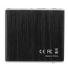 Digital Optical Fiber Analog HDMI Audio Splitter Aluminum Black 4K