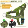 Slow Ton No Pull Large Medium Dog Harness and Leash