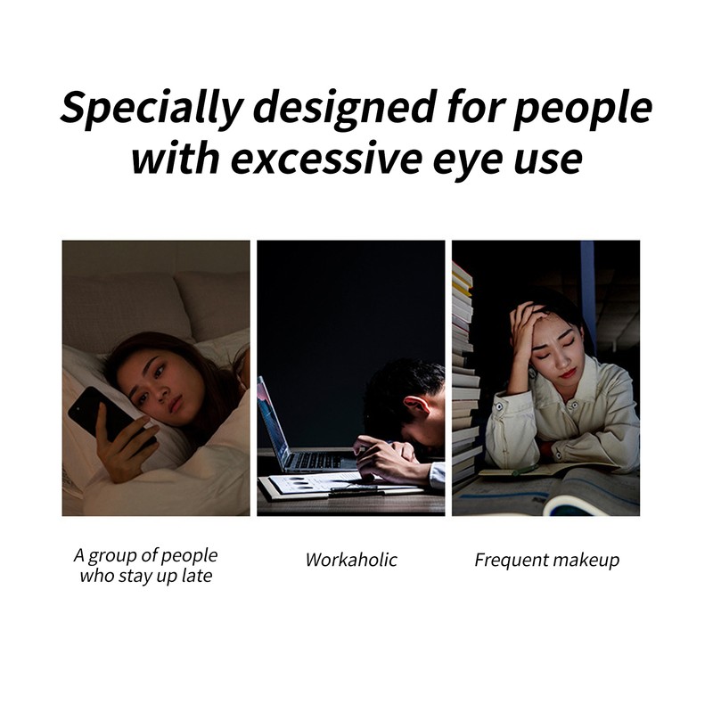 Handheld Eye Massager Wand EMS Sooth Fade Dark Circles Vibration