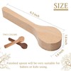 Wood Carving Spoon Blank Beech and Walnut Wood Unfinished Wooden
