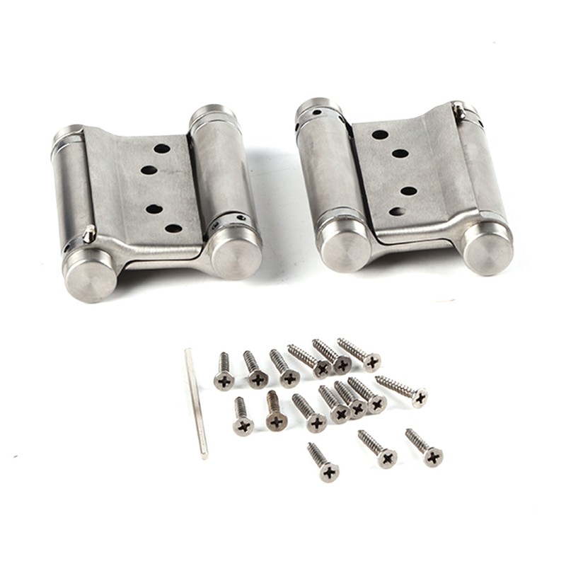 2Pcs 3'' Inch Double Action Spring Hinge Saloon Cafe Door