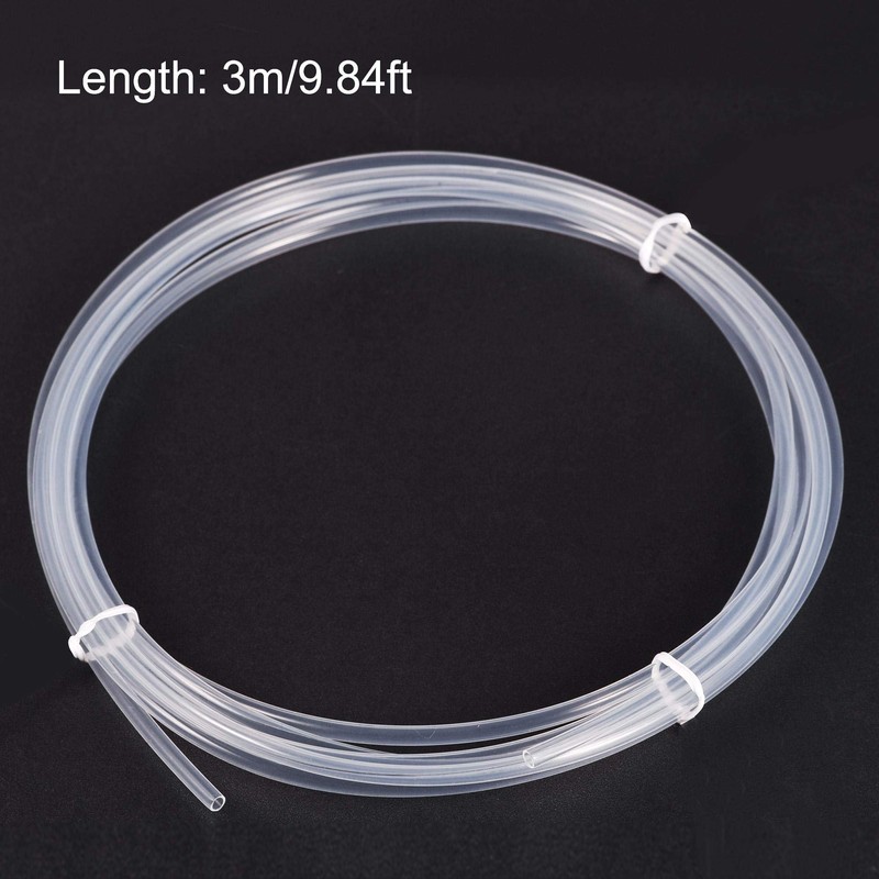 uxcell PTFE Tubing Hose High Temperature Tube Pipe Insulating 3D