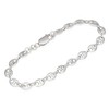 NKlaus Silver 18 cm 925 Sterling Silver Coffee Bean Men's