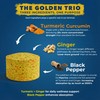 Turmeric, Ginger & Black Pepper 4000 mg Tablets (per Serving),