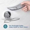 TAILI Soap Dish with Drain for Bathroom, Max Hold 5