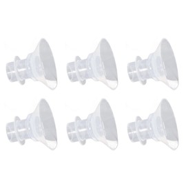 Pump Flange Inserts, Portable 6pcs Hands Flange Inserts Wearable Lightweight Spectra 24mm Shields Flanges Breast Pump Flange Insert for Home Use (13MM)