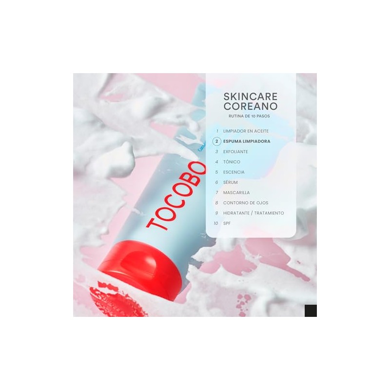 Tocobo Coconut Clay Cleansing Foam 150 Espuma Limpiadora Facial Arcilla