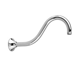 American Standard 1660.198.002 12-Inch Wall Mount Shepherd's Crook Shower Arm with 1/2-Inch NPT Thread, Polished Chrome, 4.80 in wide x 2.60 in tall x 14.2 in deep, Model:1660198.002