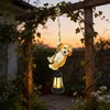 ZaaYee Solar Hanging Dog Statue, Golden Retriever