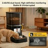 Automatic Cat Feeder with Camera, 2-Way Video& Audio, HD Video