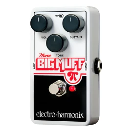 Pedal De Efecto Electro Harmonix Ehx Nano Big Muff Pi Gris