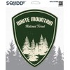 Squiddy White Mountain National Forest Green - Vinyl Sticker Decal