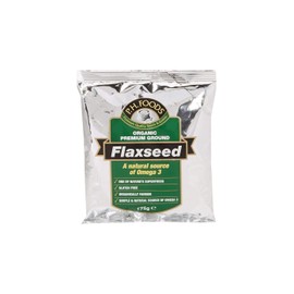 Prewetts Organic Premium Ground Flaxseed - 175G (Pack of 1)