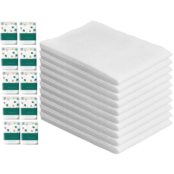 Set of 3/10 Disposable Bath Towels, Individually Packaged, Clean, Comfortable,
