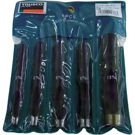 TRUSCO TPO-5S Punch Set, Set of 5