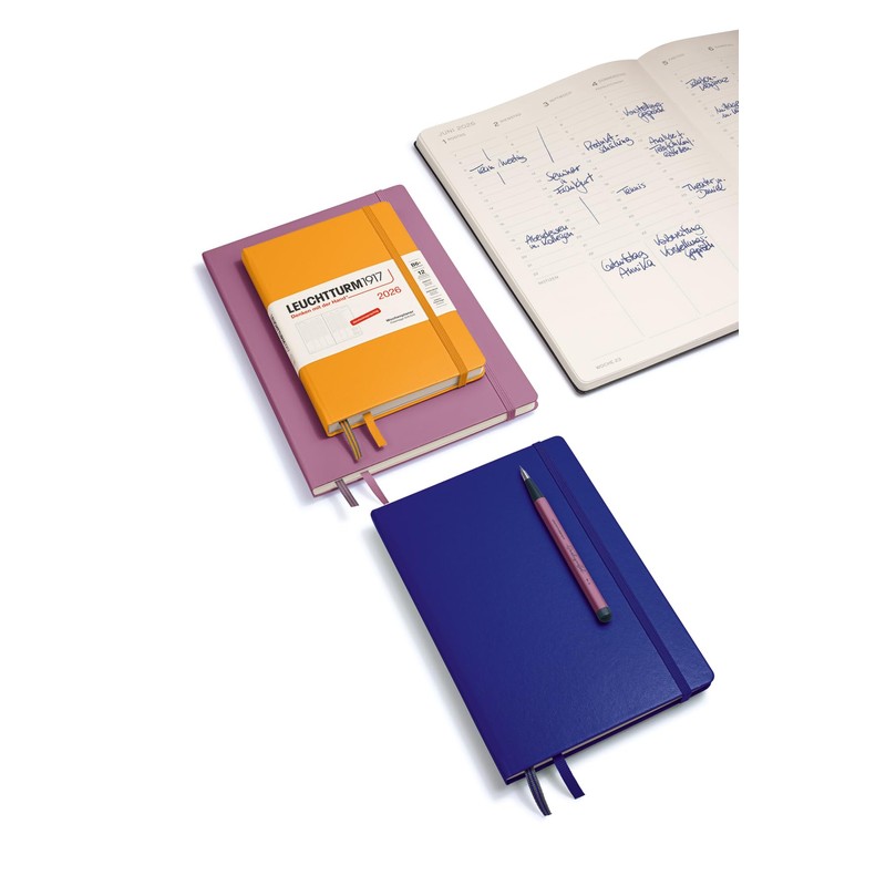 LEUCHTTURM1917 372574 Weekly Planner Composition (B5) 2026, 12 Months, Rising