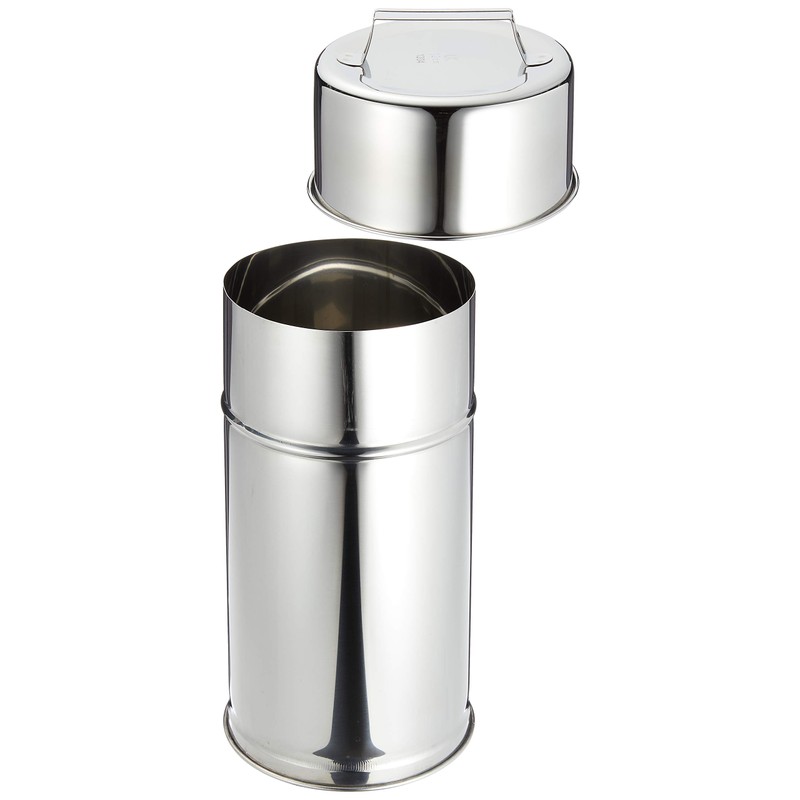 遠藤商事 Stainless Steel Tea Tin 12cmbty01004