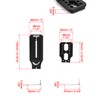 QWORK® Camera Vertical Universal L Bracket, L-Mount Camera Mount, for