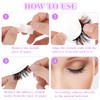 40PCS Self Adhesive Eyelashes Strips Tape Waterproof Lash Buddy Glue
