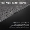 WINNERS Rear Wiper Blade for Lincoln Nautilus 2019 2020 2021