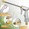 Garten Handbrause, Gartenschlauch Metall Spritzpistole,Hochdruck-Zinklegierung Garten Handbrause Turbo Washer für