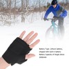 One Pair Heated Fingerless Gloves Polyurethane Fiber USB Non Slip