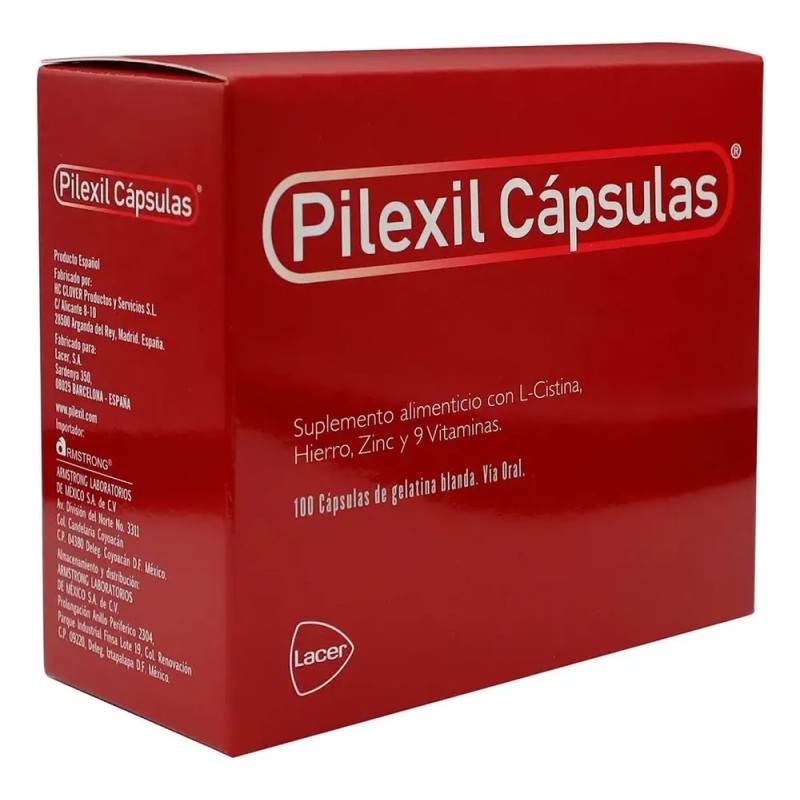 Suplemento Alimenticio Cápsulas De Gelatina Blanda Para El Cabello Y