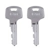 IFAM Safety padlock armoured series, steel sheath, U-shape, high degree