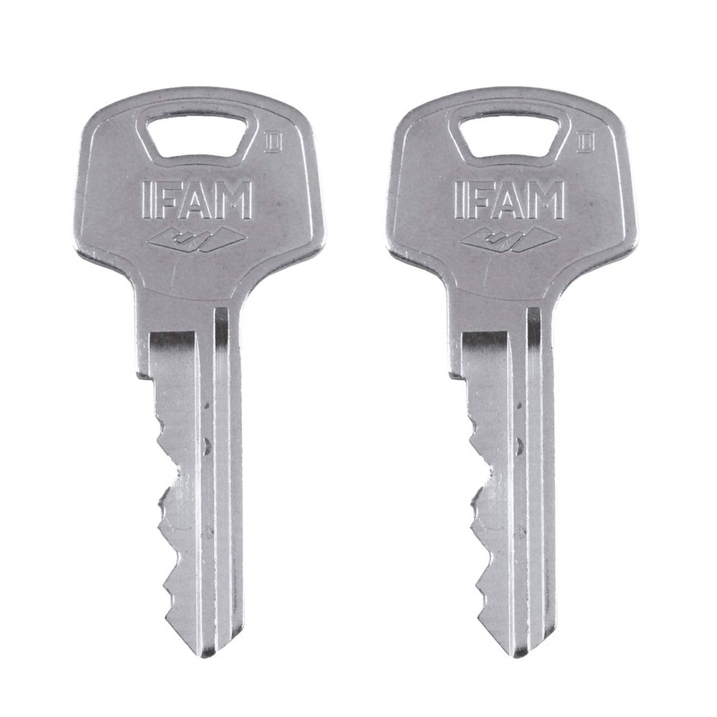 IFAM Safety padlock armoured series, steel sheath, U-shape, high degree
