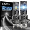 BEAMTECH H7 Light Bulbs, No Adapter Needed, 500% Brightness 6500K