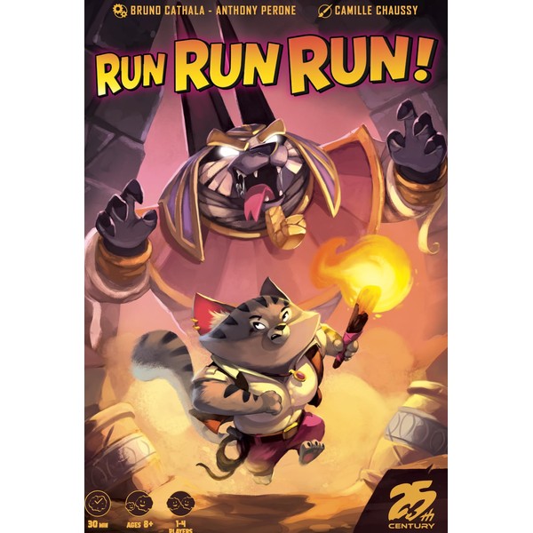 Run Run Run, Cooperative Board Game with Cat Adventurers in