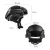 Total Supplier Casco Tactico Militar Gotcha Paintball Moto Bici +